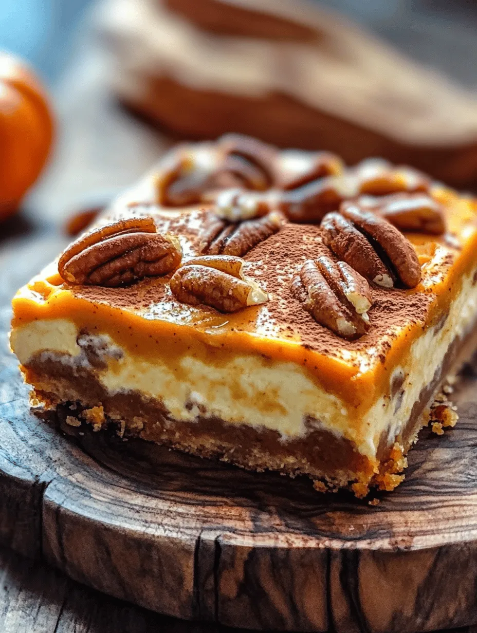 Delicious Pumpkin Cream Cheese Breakfast Bars