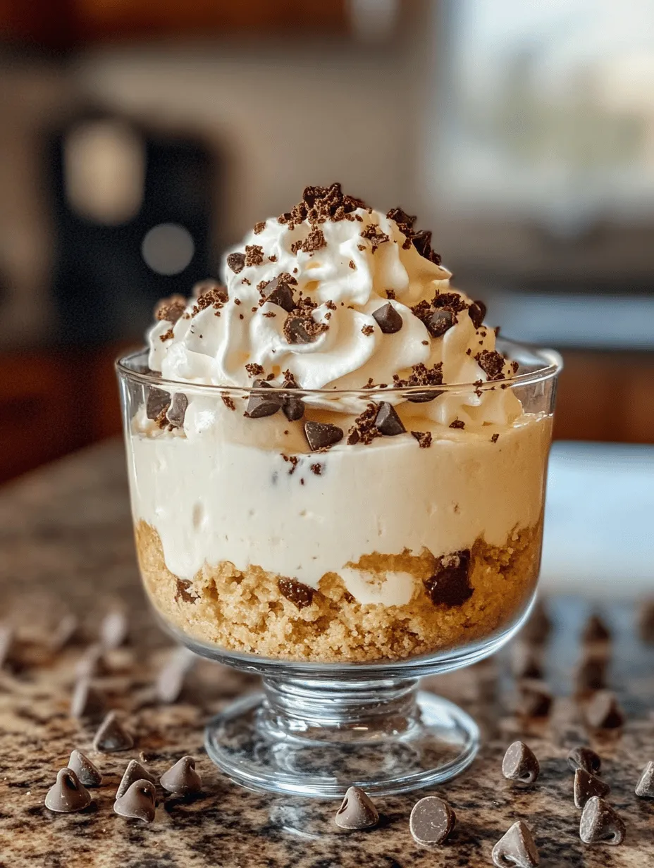 Chocolate Chip Cookie Layered Pudding: A Decadent Dessert Delight
