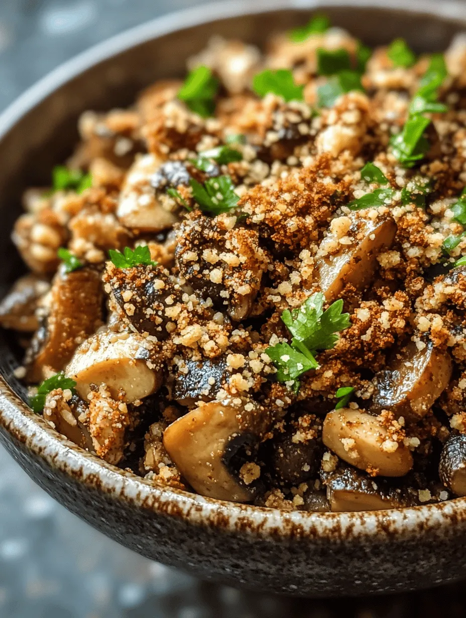 Savory Vegan Walnut Mushroom Meat: A Flavorful Plant-Based Delight