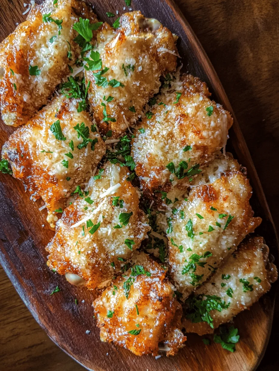Spicy Garlic Parmesan Crispy Chicken Wings Recipe