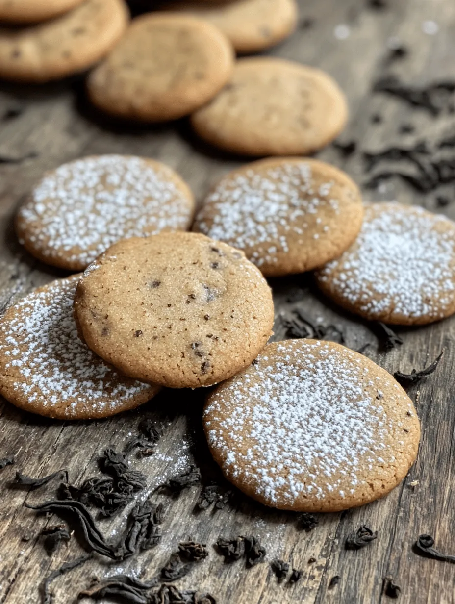 Earl Grey Infused Delight Cookies: A Unique Culinary Experience
