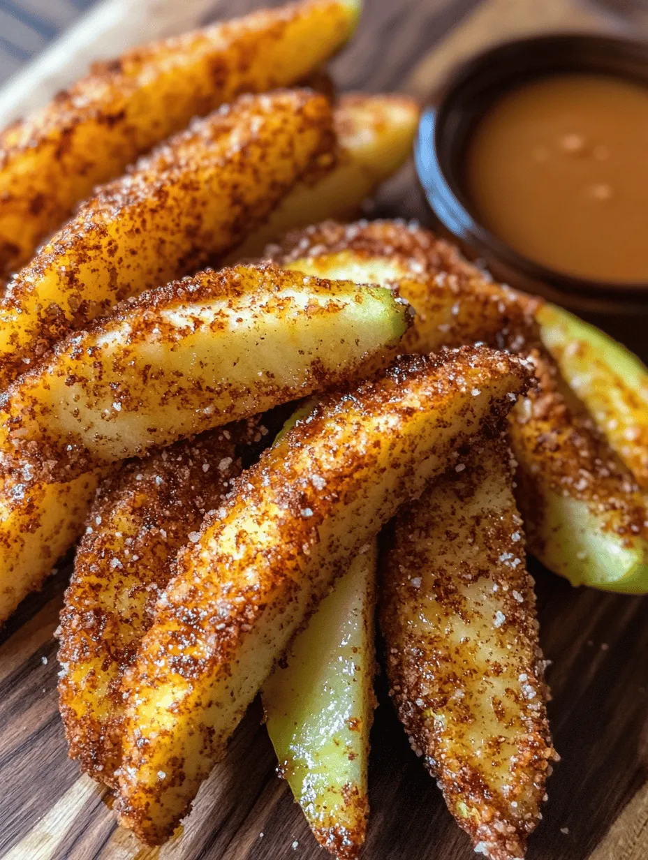 Crispy Air Fryer Apple Fries Recipe