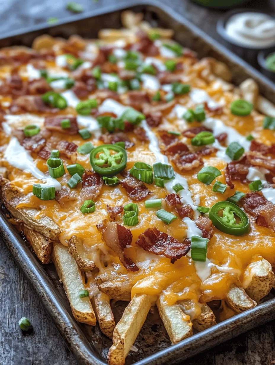 Sizzling Loaded Bacon Cheese Fries Recipe: An Indulgent Comfort Food Delight