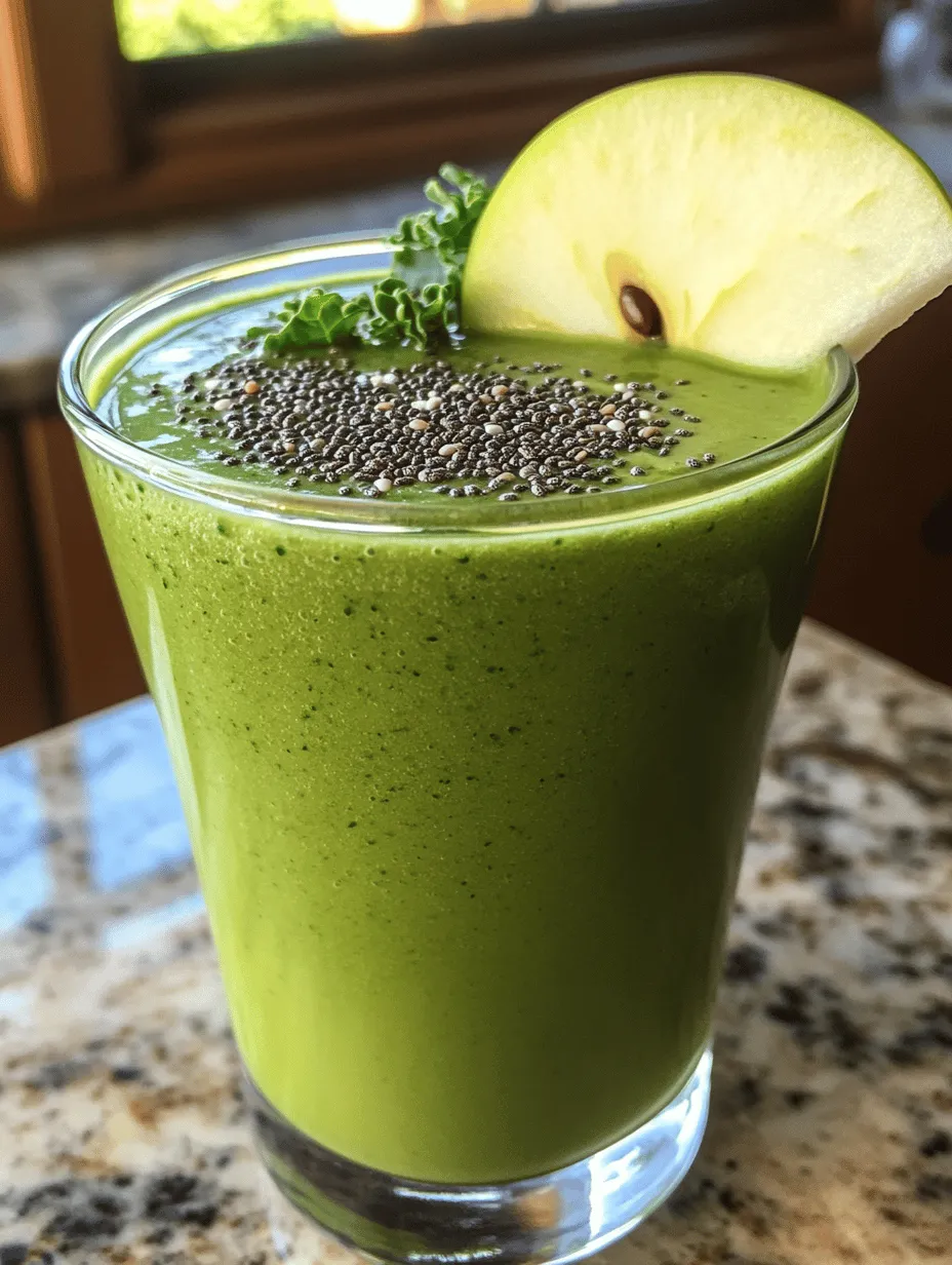 Vibrant Green Goddess Smoothie Recipe