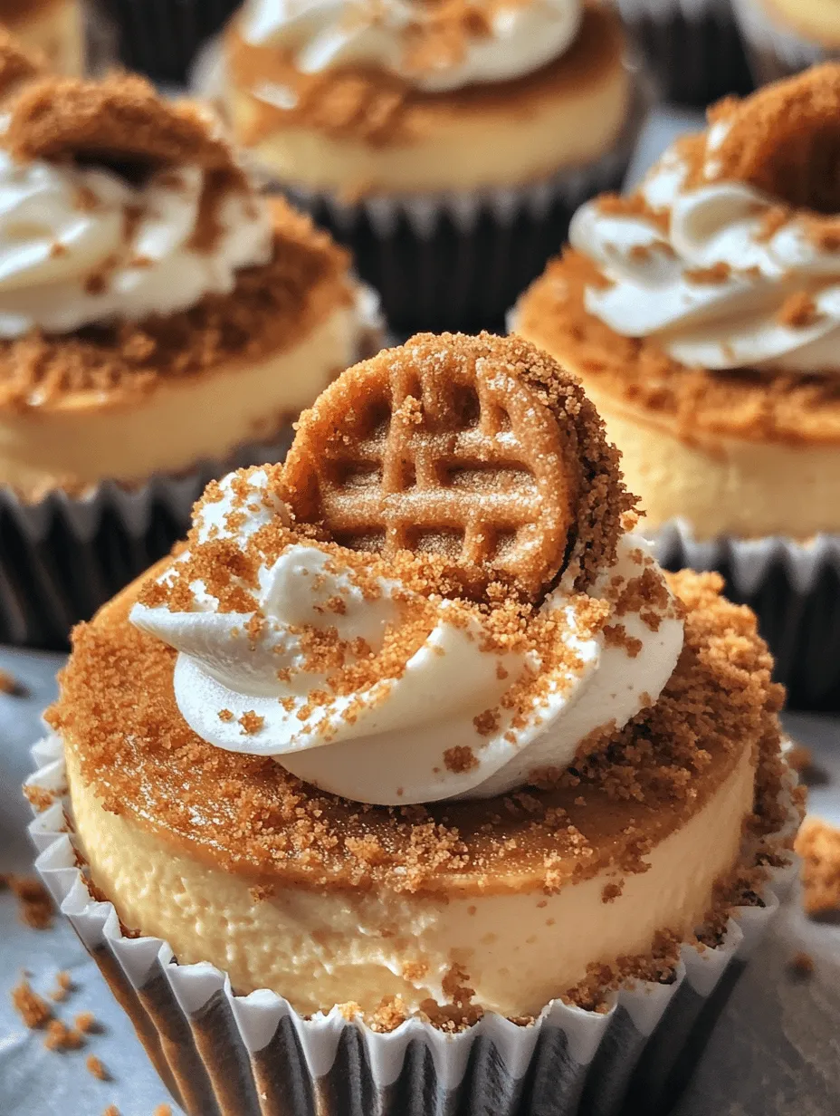 Mini Biscoff Cheesecakes: A Decadent Delight