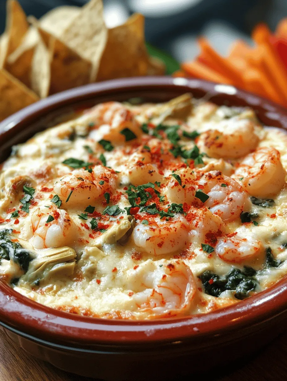 Creamy Seafood Spinach Dip: A Delicious Culinary Delight