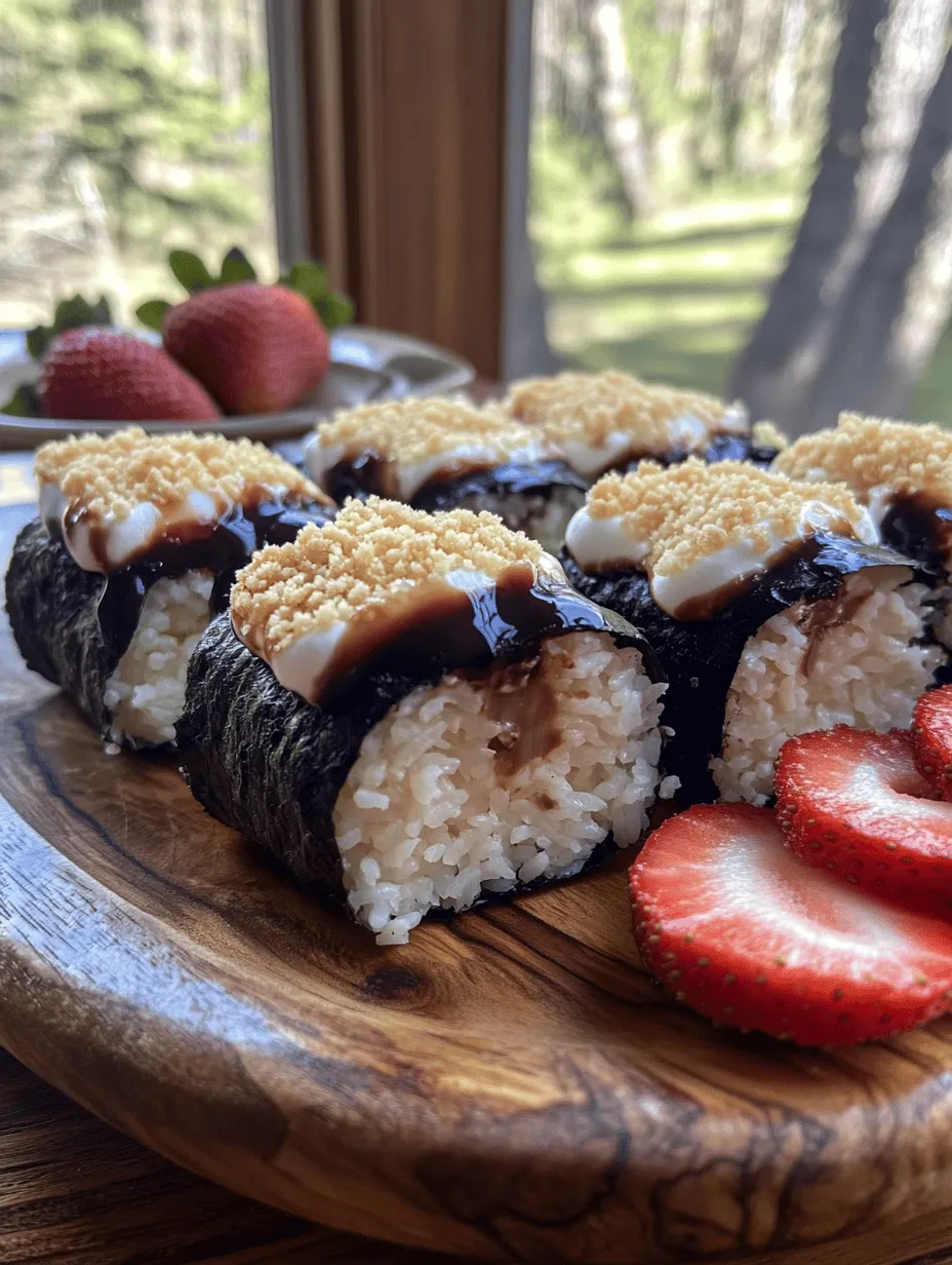 Crafting S’mores Sushi Delight: A Delicious Twist on a Classic Treat