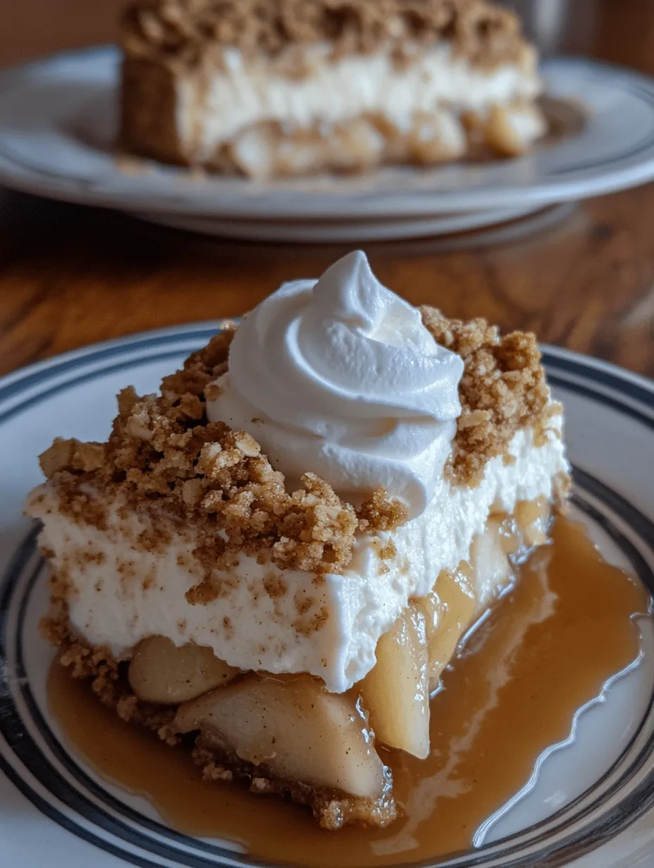 Heavenly Apple Crumble Cheesecake Recipe