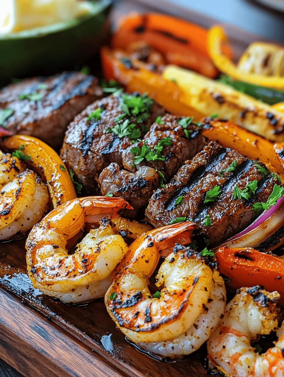 Spicy Cajun Surf and Turf Platter with Grilled Perfection