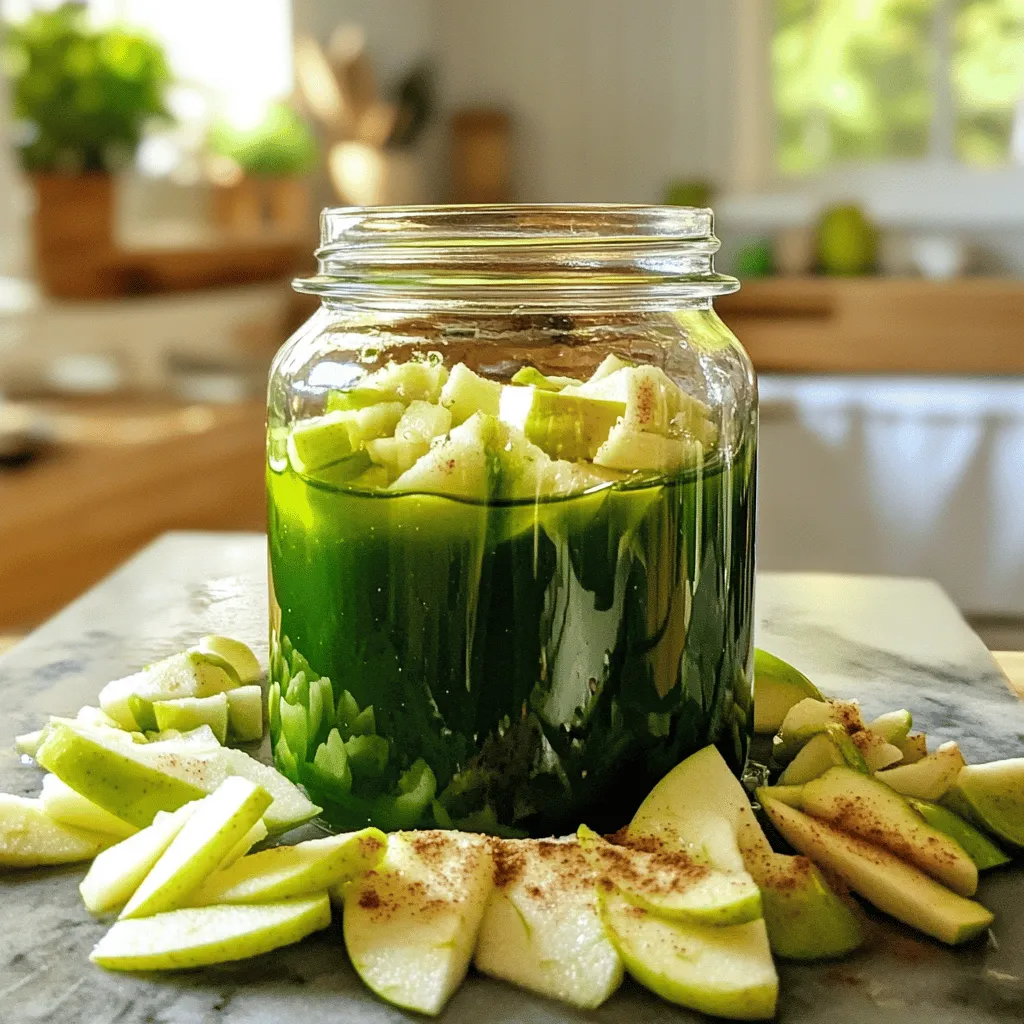 Homemade Green Apple Syrup: A Sweet and Tangy Delight