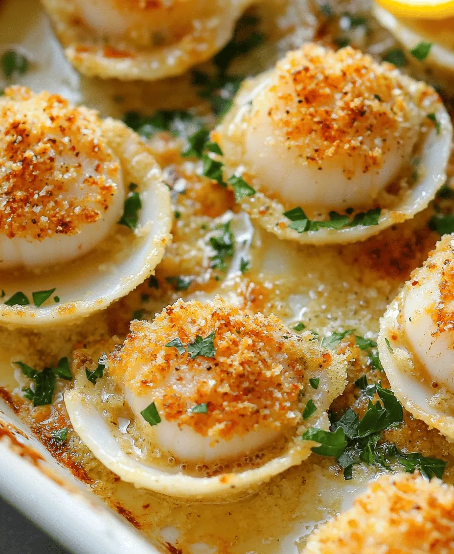 Garlic Butter Baked Scallops are a sumptuous seafood dish that captures the essence of oceanic flavors with a rich and buttery twist. This recipe is not only simple but also elevates the delicate texture of scallops, making them the perfect choice for an elegant dinner or a special occasion. Whether you