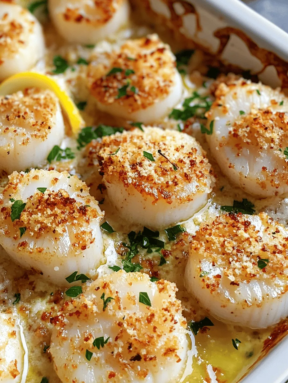 Garlic Butter Baked Scallops: A Sumptuous Seafood Delight