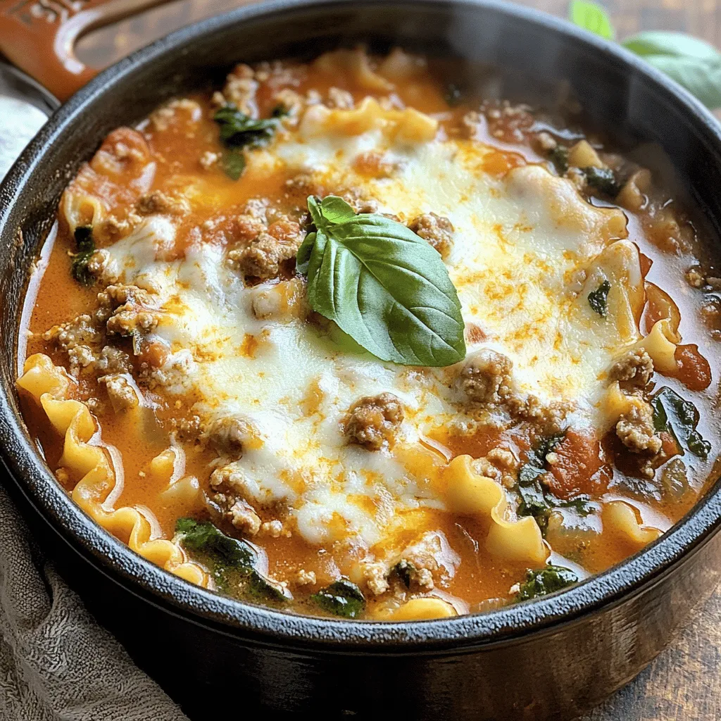 Cheesy High Protein Lasagna Soup: A Comfort Food Revolution
