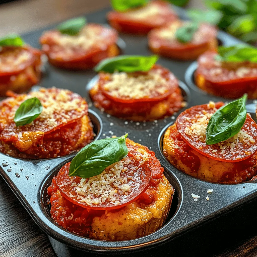 Deep Dish Pizza Cupcakes: A Delicious Twist on a Classic Favorite