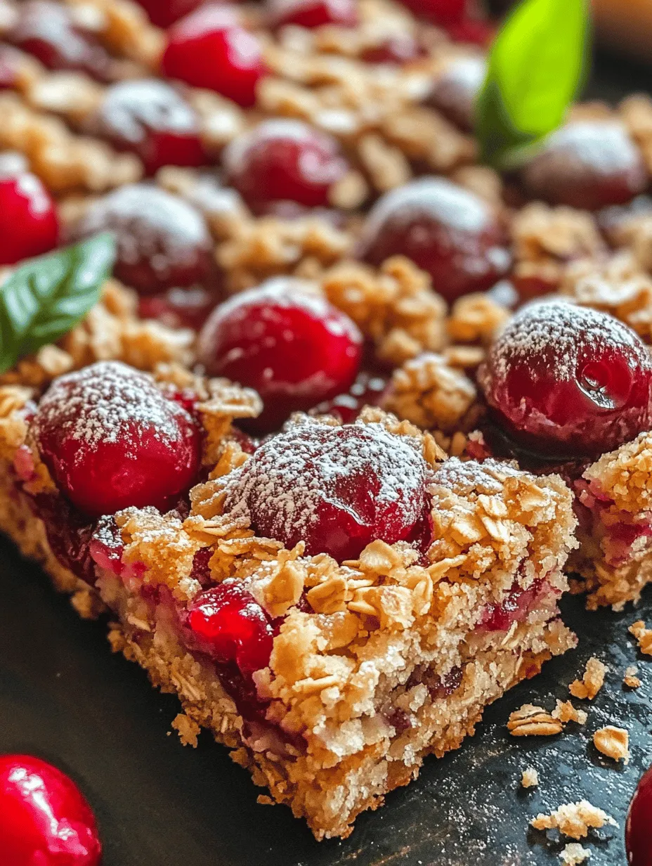 Cherry Delight Bars Recipe: A Sweet and Tart Sensation
