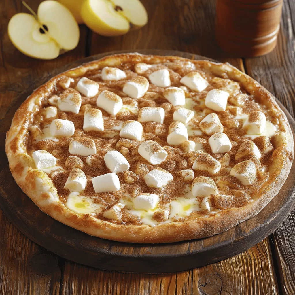 Cinnamon-Sugar Delight Pizza: A Sweet Twist on a Classic Favorite