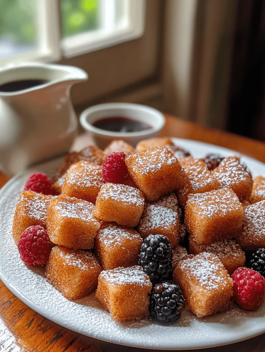 Delightful Cinnamon Sugar French Toast Cubes: A Sweet Breakfast Treat