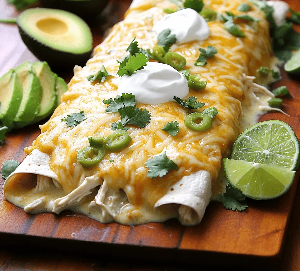 Creamy white chicken enchiladas are a cherished comfort food that has won the hearts and taste buds of many. With their rich, velvety flavors and satisfying textures, these enchiladas truly epitomize the concept of home-cooked warmth. Whether you
