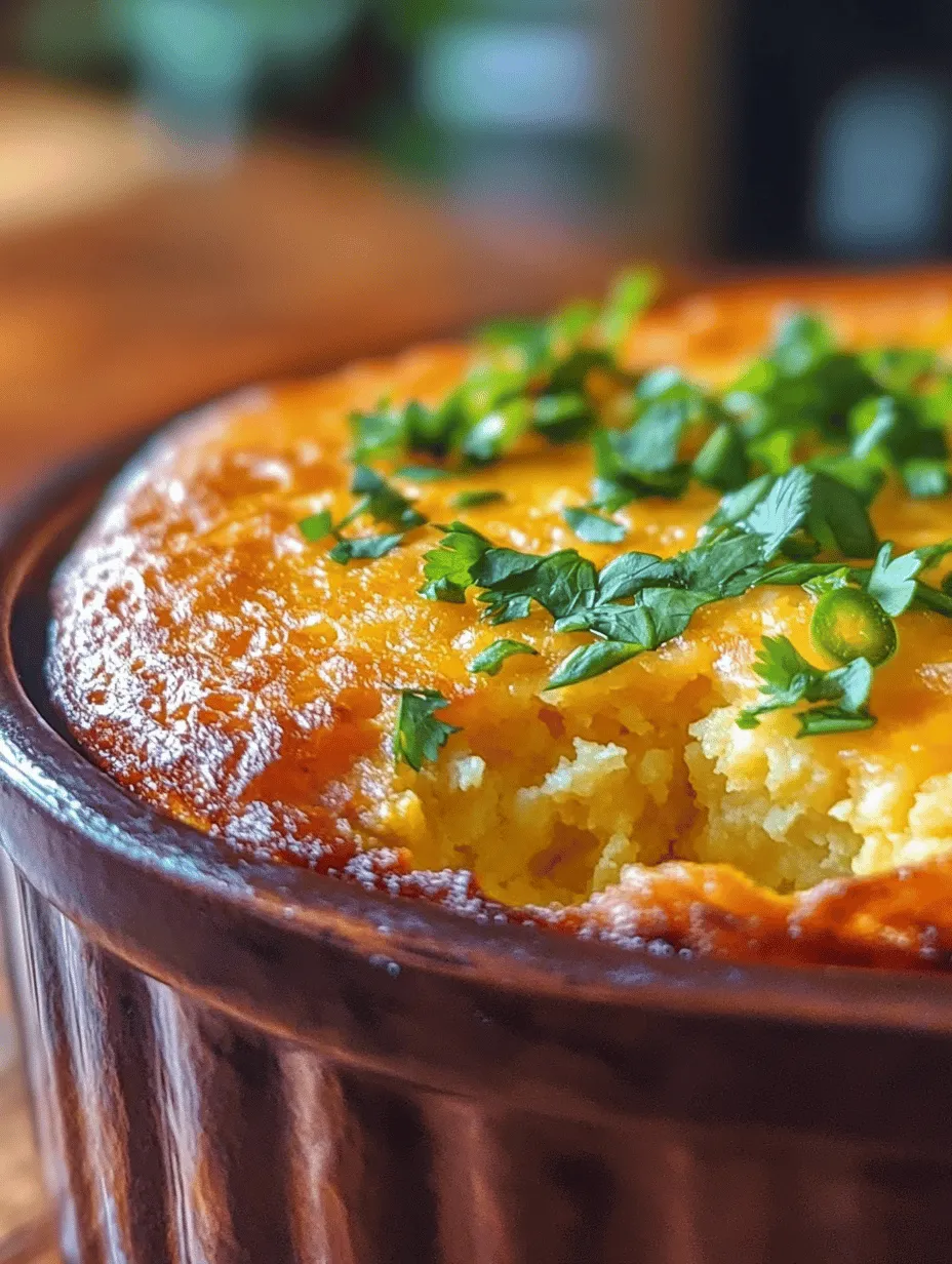 Cheddar Jalapeño Cornbread Casserole Recipe – A Spicy Delight