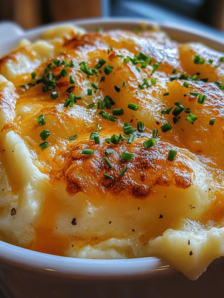 Buttery Herb Garlic Mashed Potato Casserole: A Comforting Delight for Every Occasion