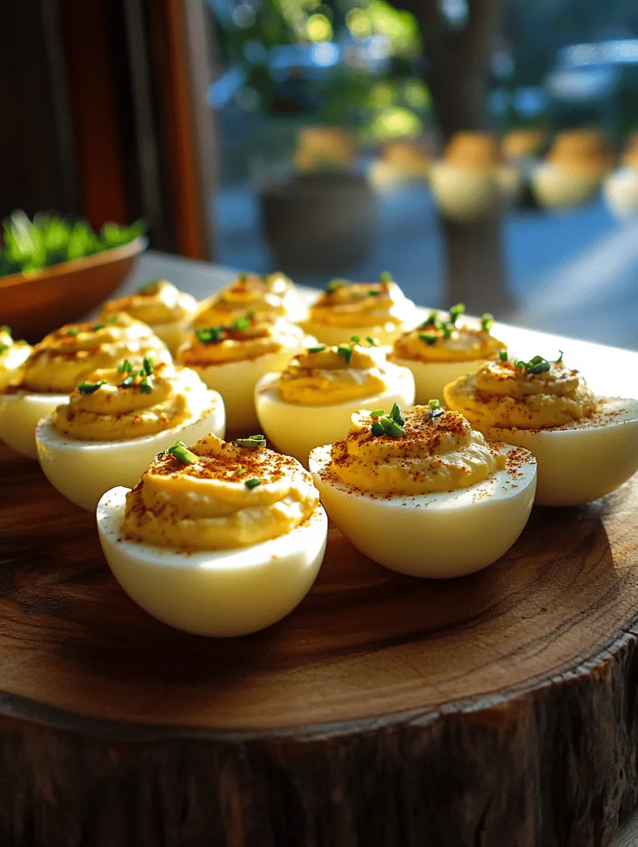 Classic Deviled Eggs Delight