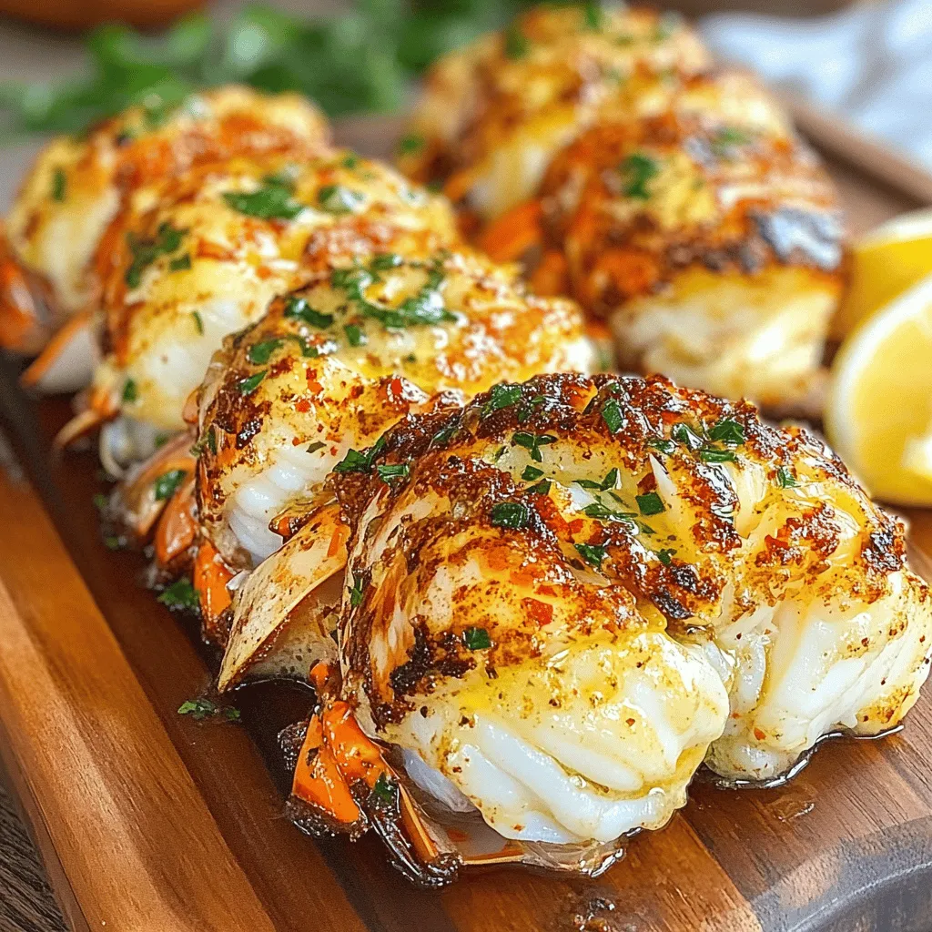 Million Dollar Lobster Tails &#038; Garlic Herb Butter: A Luxurious Delight