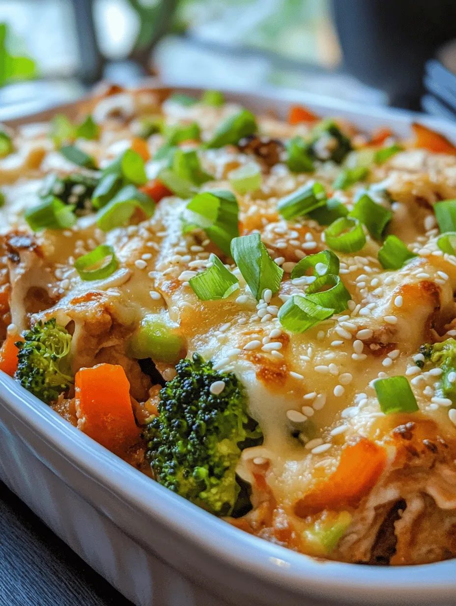Savory Teriyaki Chicken Casserole: A Comforting Delight
