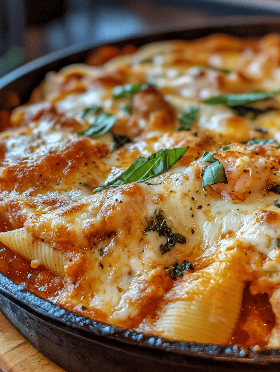 Marry Me Chicken &#038; Shrimp Stuffed Shells Recipe