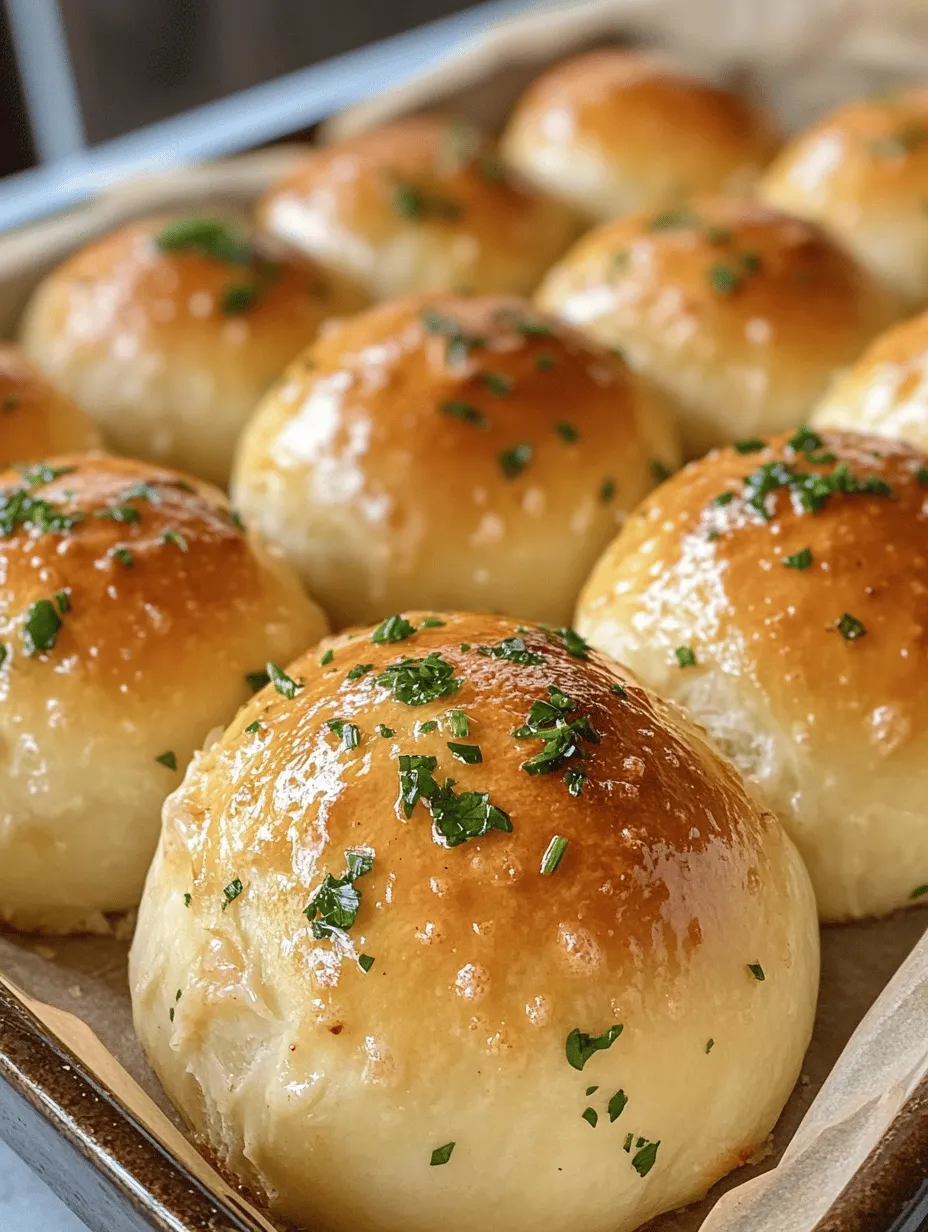 Delicious Garlic Butter Bread Rolls Recipe