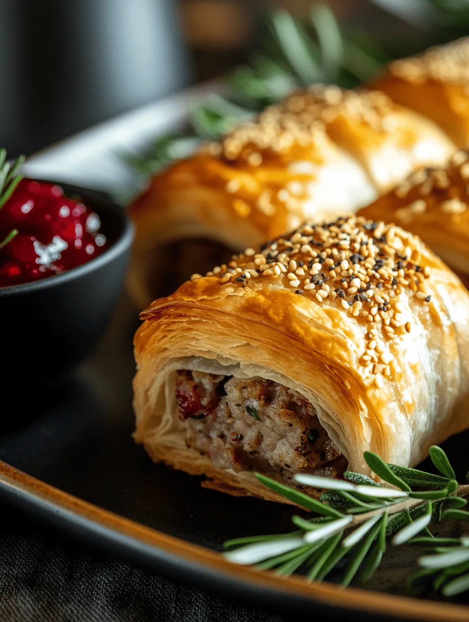 Festive Christmas Sausage Rolls Recipe – A Perfect Holiday Treat!