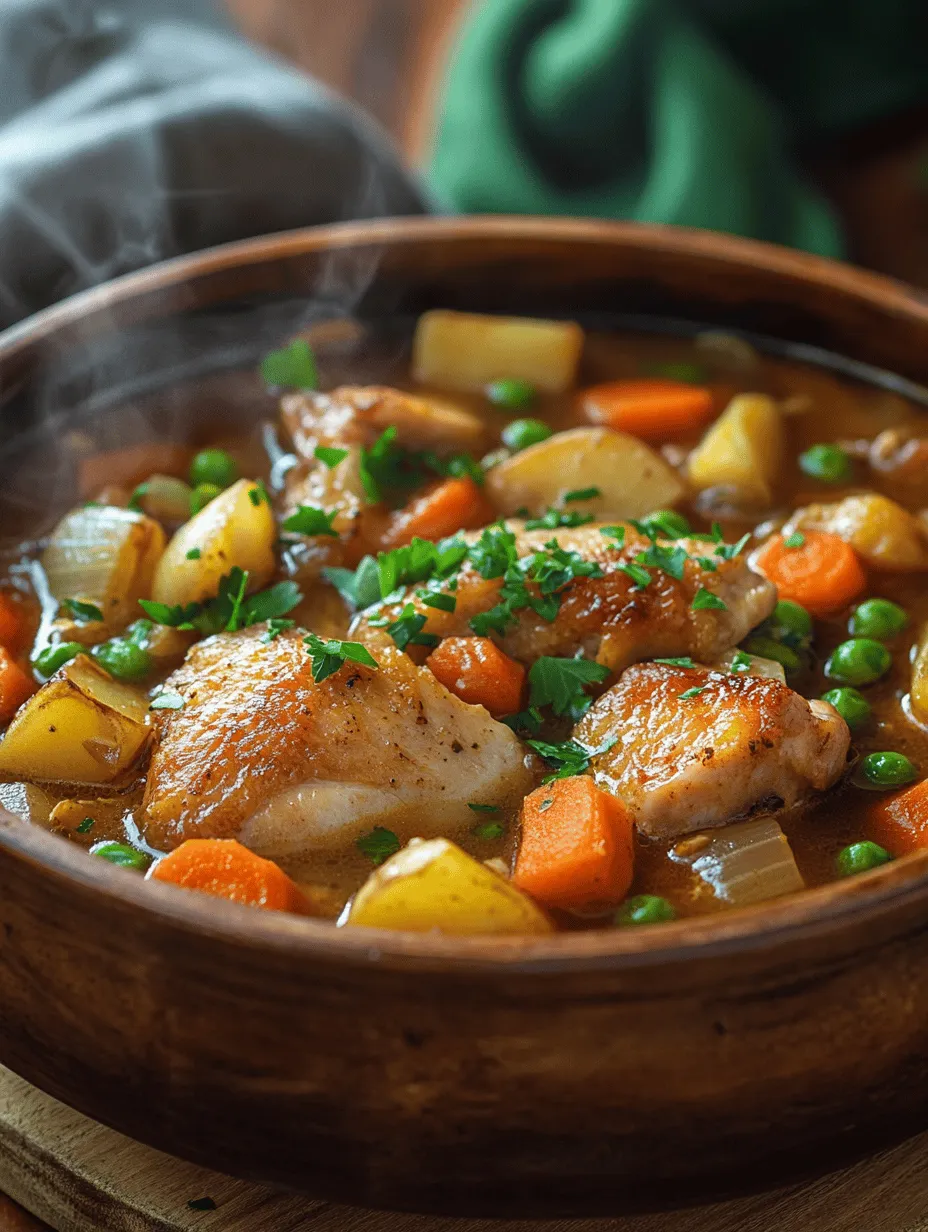 Hearty Chicken and Vegetable Stew Recipe