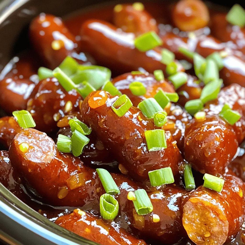 Savory Sweet Crockpot Cocktail Links: A Flavorful Delight for Every Occasion