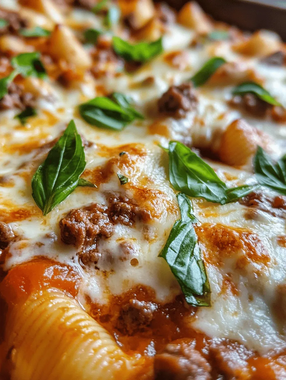 Creamy Ricotta Beef Stuffed Shells Pasta: A Comforting Italian Delight