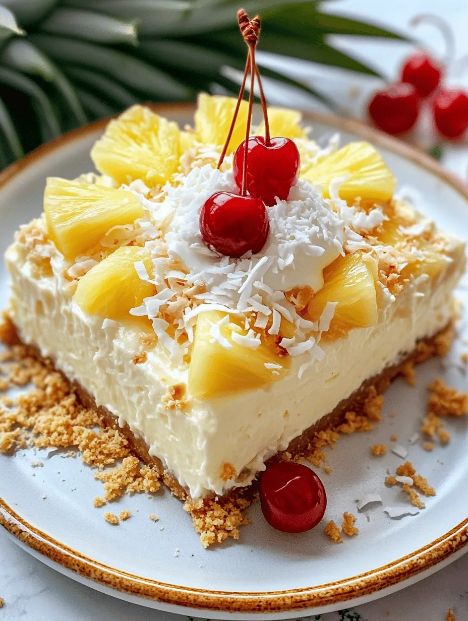 No-Bake Pineapple Heaven Cheesecake Recipe