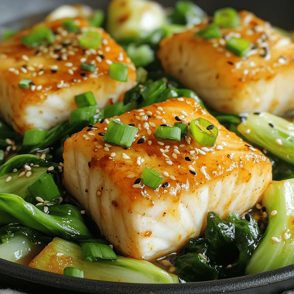 Keto Asian-Inspired Chilean Seabass in Soy Ginger Sauce