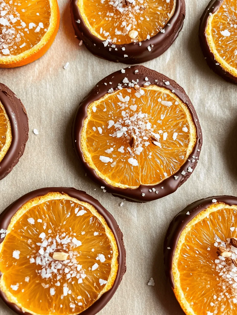 Chocolate Coated Orange Slices Recipe