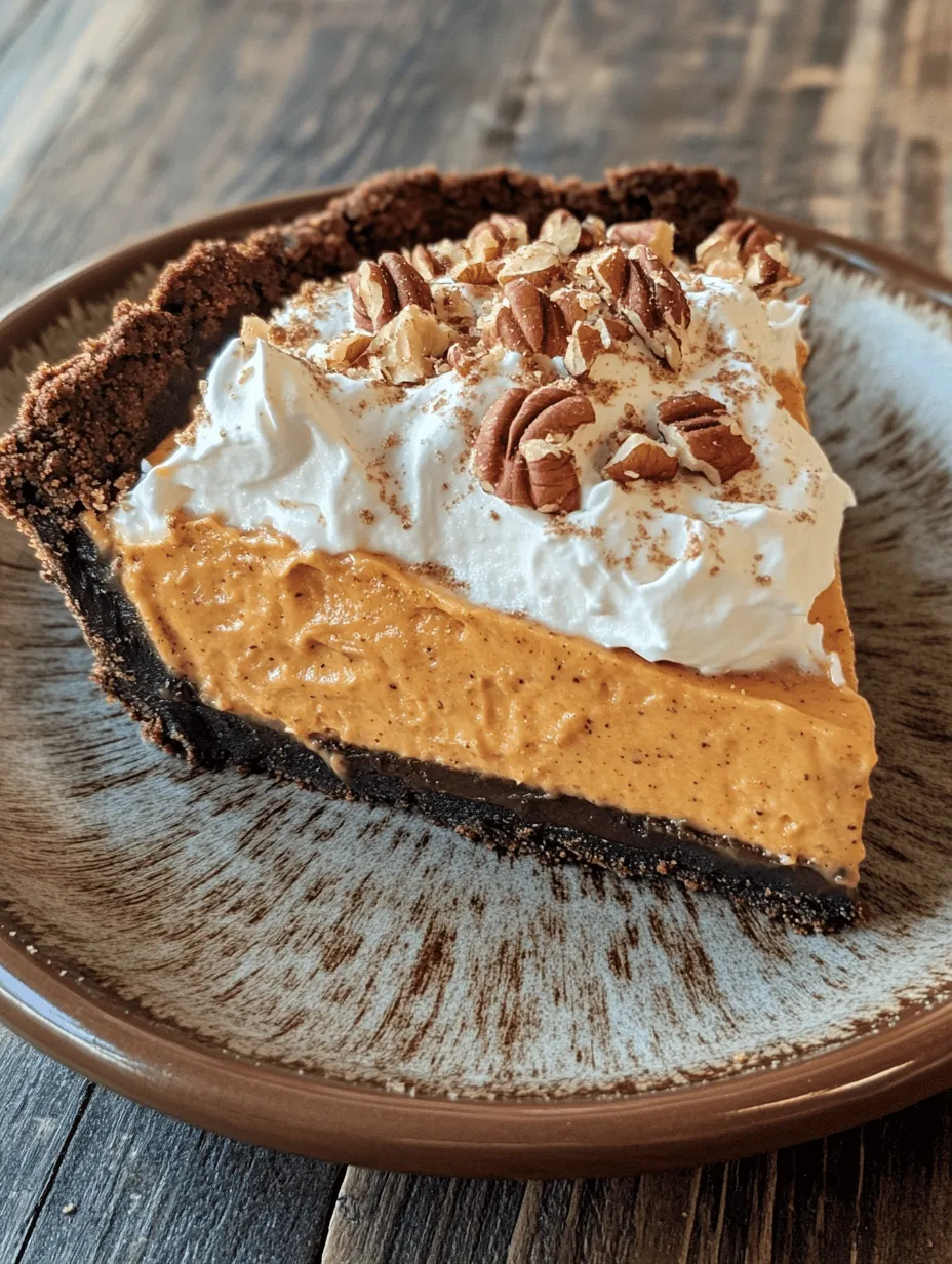 No Bake Pumpkin Paradise Pie: A Delightful Autumn Treat