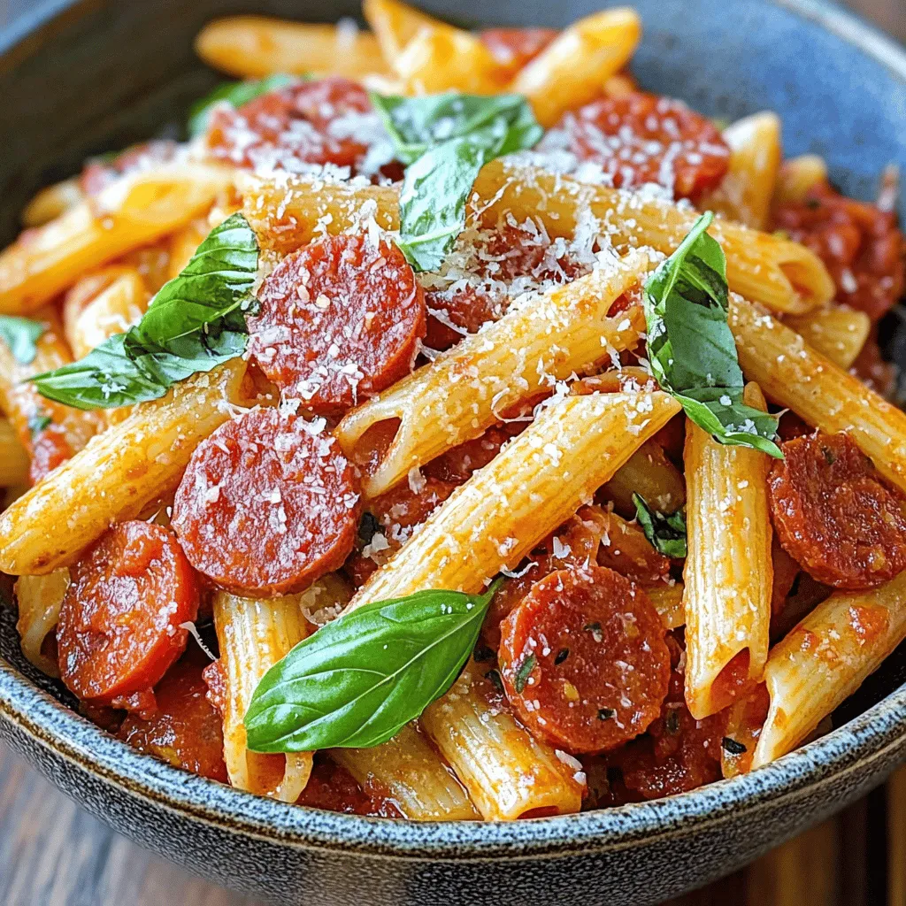 Spicy Chorizo &#038; Tomato Pasta: An Irresistible Culinary Journey
