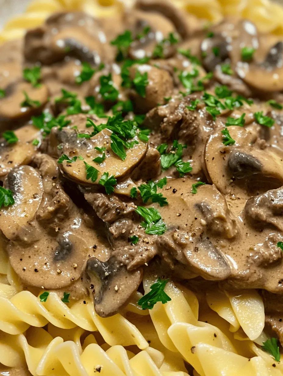 Gordon Ramsay&#8217;s Creamy Beef Stroganoff: A Gourmet Comfort Food Delight