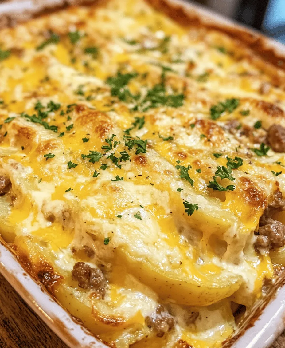 When it comes to comfort food that warms the heart and satisfies the soul, few dishes can rival the Savory Sausage & Creamy Potato Casserole. This delightful casserole combines the robust flavors of Italian sausage with the creamy goodness of potatoes, making it a beloved go-to for family dinners, potlucks, and gatherings. Casseroles have long been a staple in home cooking, prized for their versatility, ease of preparation, and ability to feed a crowd. Whether you