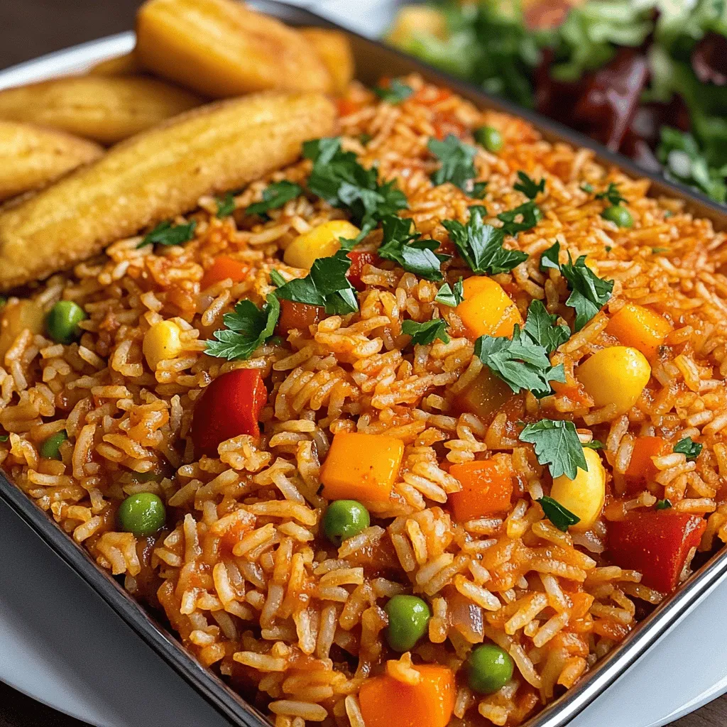 Delightful Jollof Rice Fiesta: A Flavorful Journey Through West African Cuisine