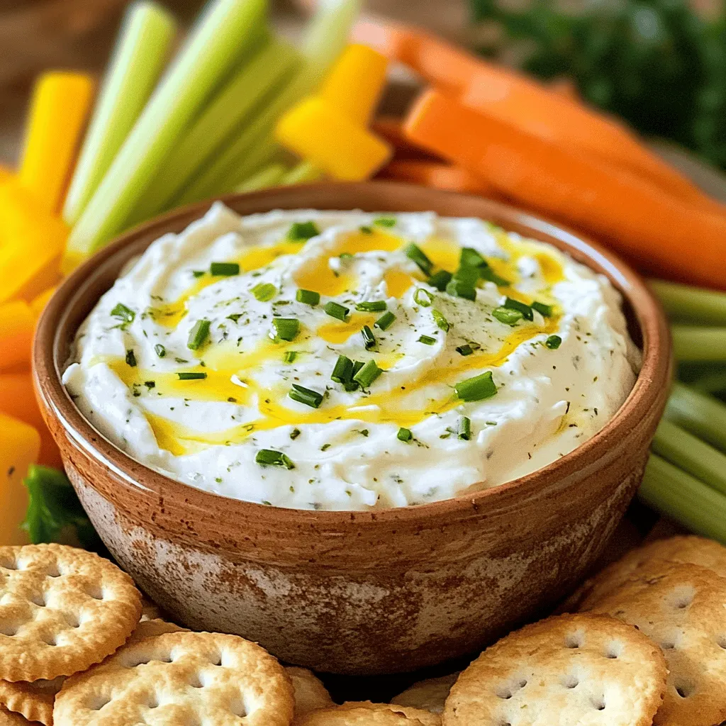 Savory Herb Cream Cheese Dip: A Delight for Any Occasion