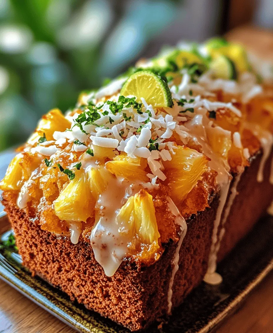 The Pineapple Coconut Delight Loaf Cake is a delightful treat that brings the vibrant essence of summer to your table. With its sweet, juicy pineapple and rich coconut flavors, this loaf cake is perfect for any occasion, whether it serves as a dessert after dinner or a satisfying snack with your afternoon tea. Its moist texture and tropical aroma can transport you to a sun-soaked beach, making it an ideal choice for gatherings, picnics, or simply enjoying at home. As one of the most beloved tropical-inspired recipes, this cake encapsulates the warmth of summer days and is sure to impress family and friends alike.