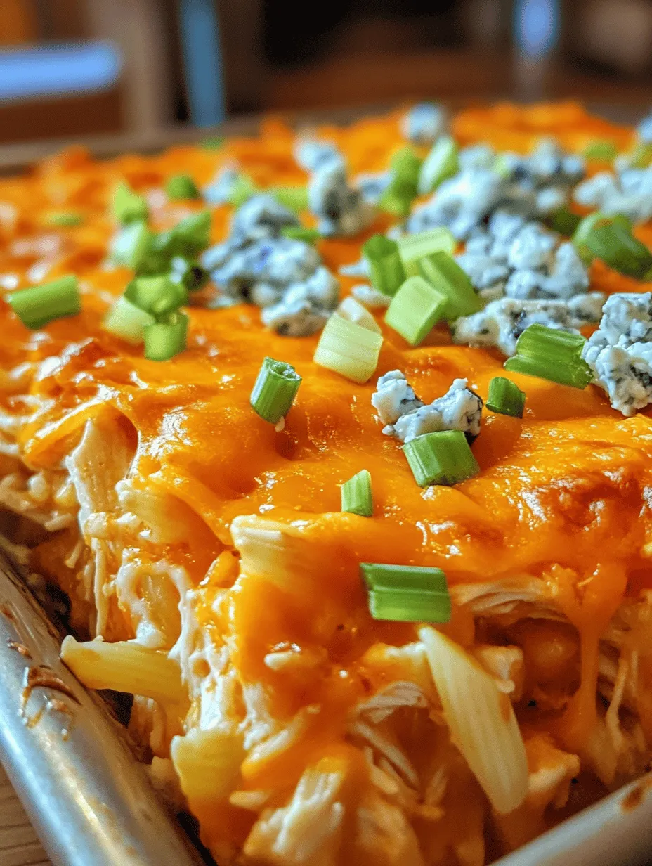 Spicy Buffalo Chicken Casserole Recipe