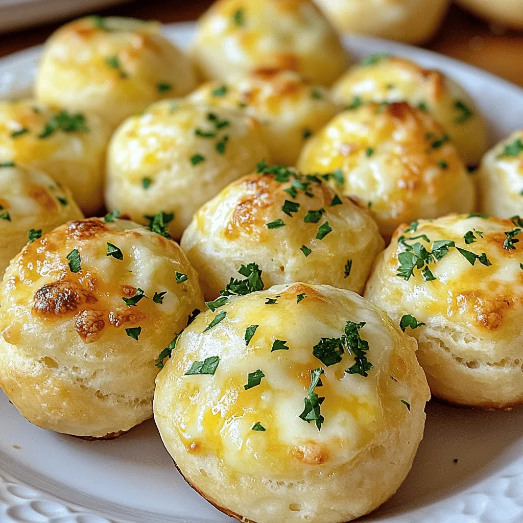 Indulge in Deliciousness: Pillsbury Biscuit Garlic Butter Cheese Bombs Recipe