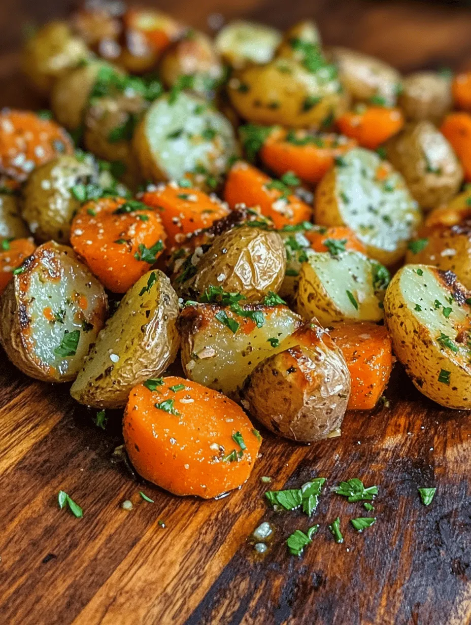 Garlic-Herb Roasted Potatoes and Carrots: A Delightful Side Dish for Every Occasion