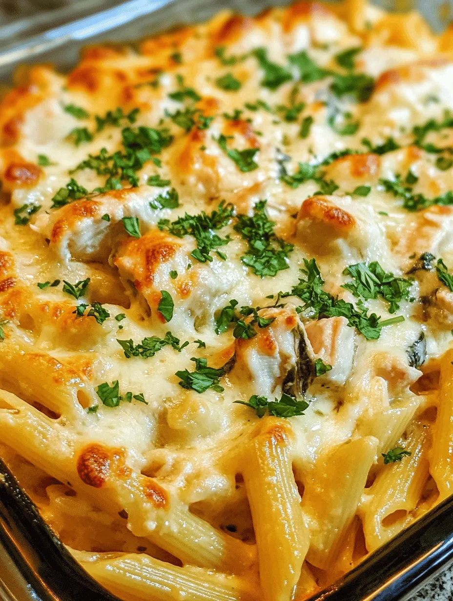 Spinach Dip Chicken Pasta Recipe