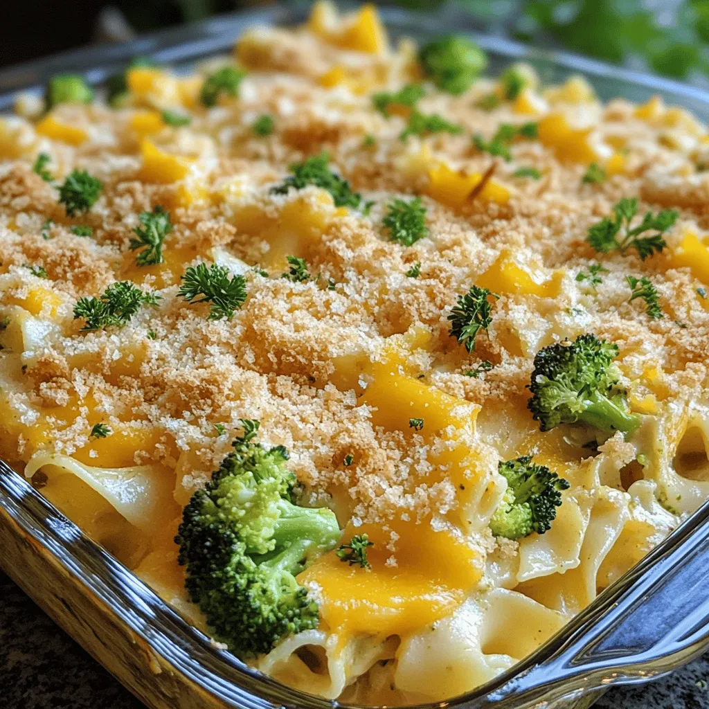 Cheesy Broccoli Chicken Noodle Delight: A Comfort Food Classic