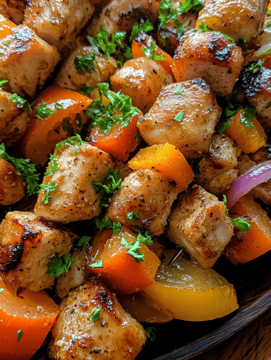 Zesty Citrus Chicken Kabobs Recipe