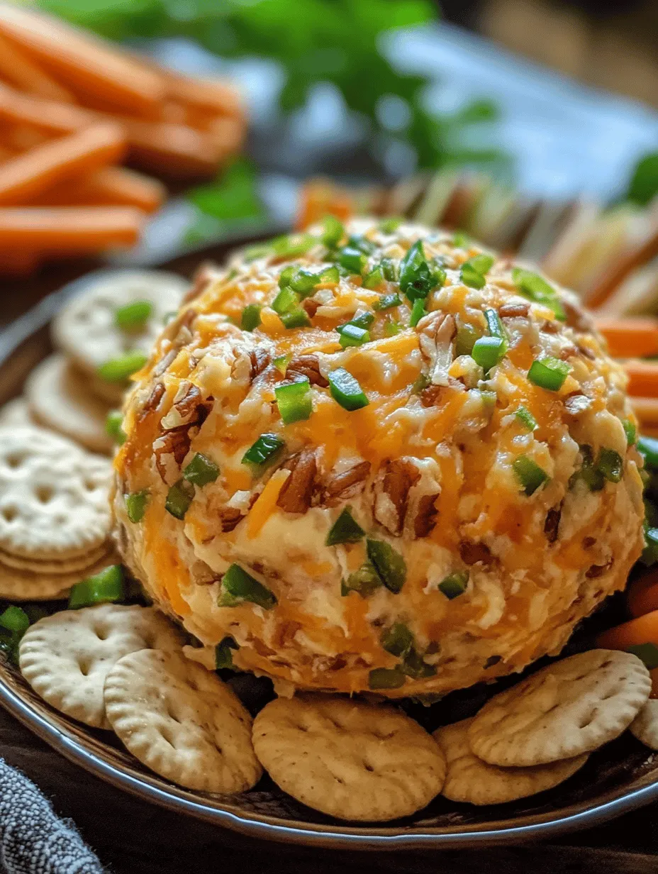 Zesty Jalapeño Popper Cheese Ball Recipe